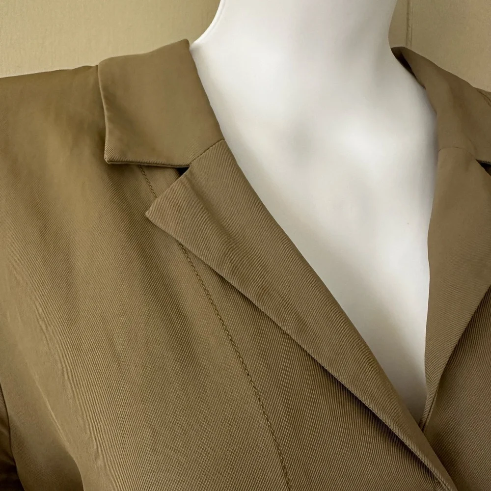 Everlane Army Green Midi Dress - Picture 5 of 8